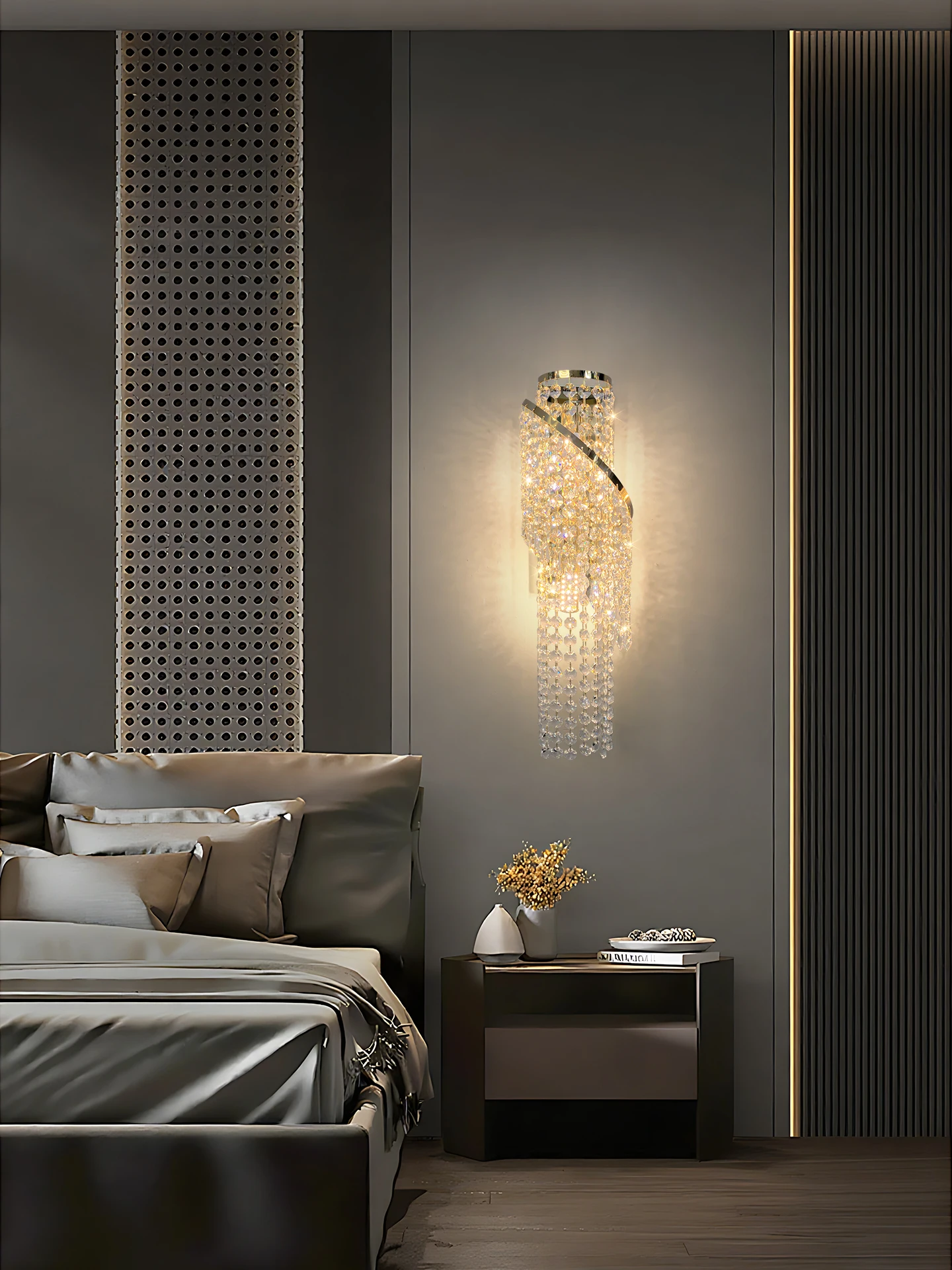 Luxury Crystal Tassel Lamp 5
