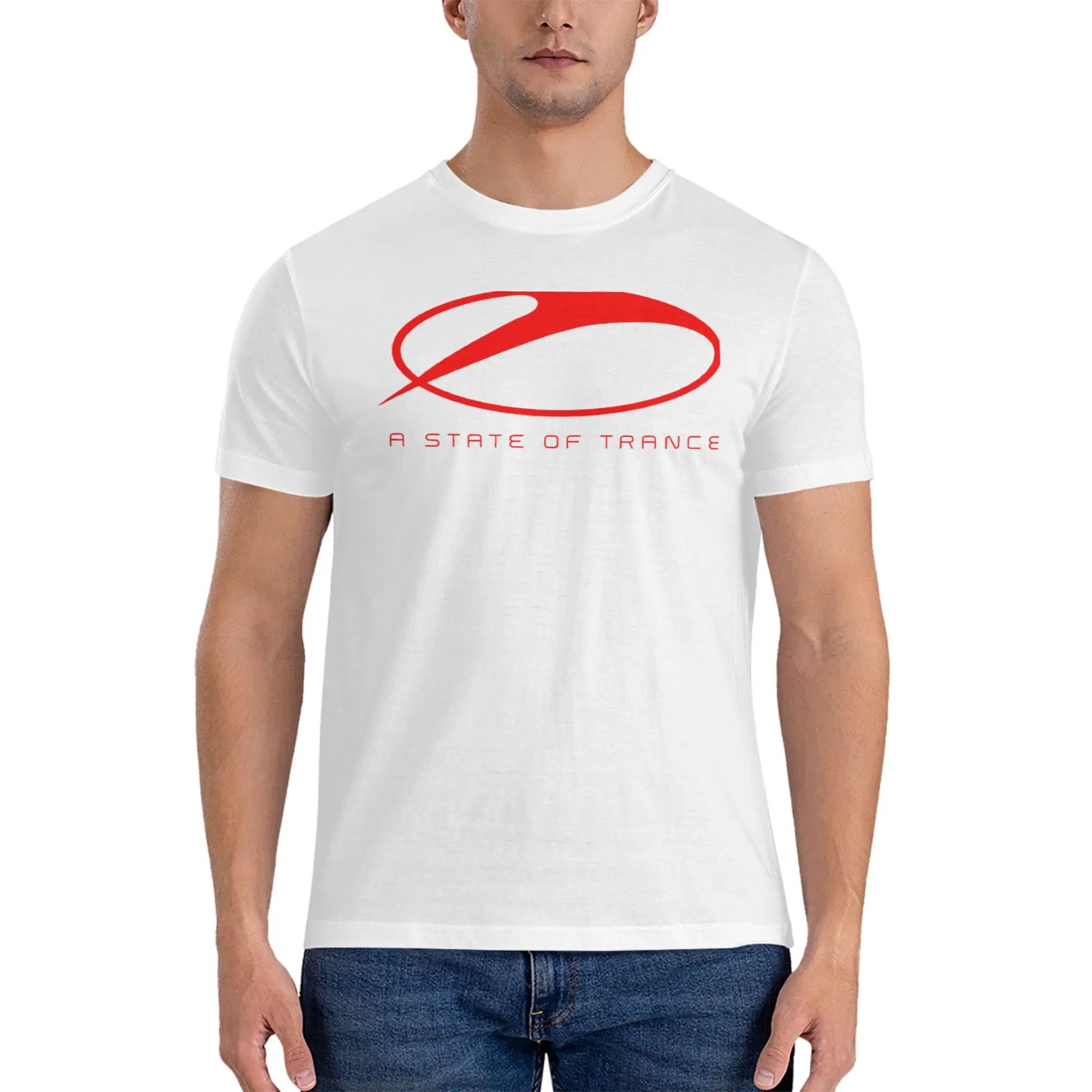 Gran oferta, camiseta informal de estilo casual A State Of Trance, camiseta sencilla y elegante de estilo urbano