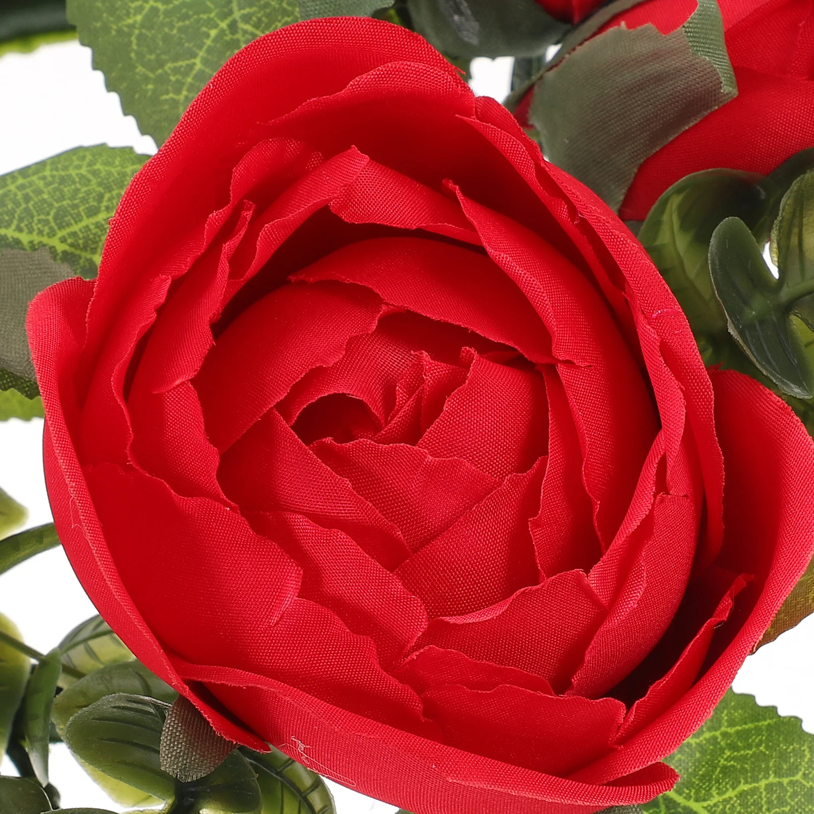 

3Pcs Rings Pillar Wreaths Colorful Tear Resistant Home Holiday Celebration Rings Tabletop Wreaths