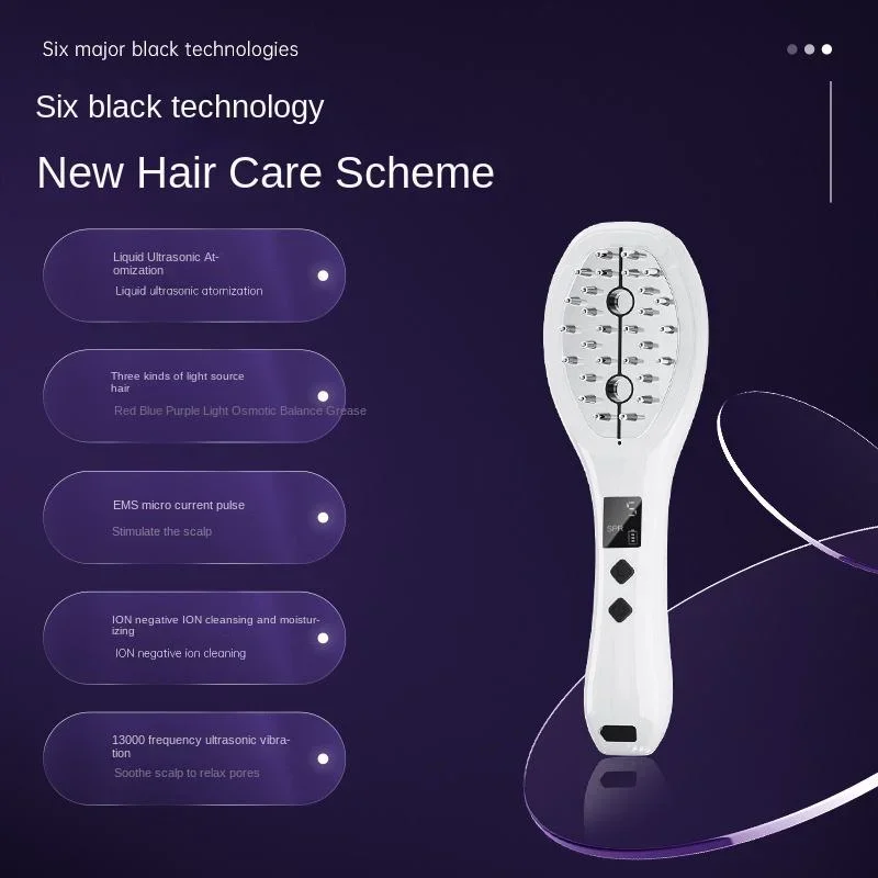 Advanced Scalp Firming, Negative Ions For Shine, Specific Wavelength Light Penetration fast shipping