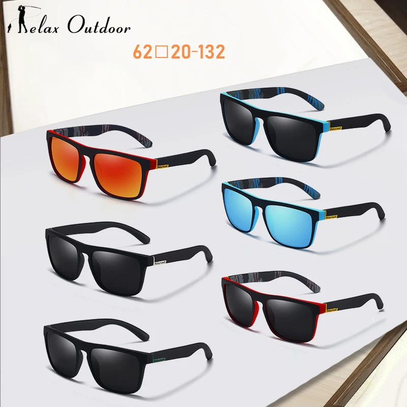 2024 New Square Vintage Polarized Sunglasses Men Women Retro Driving Fishing Luxury Brand Designer Sun Glasses UV400 Eyewear image 6