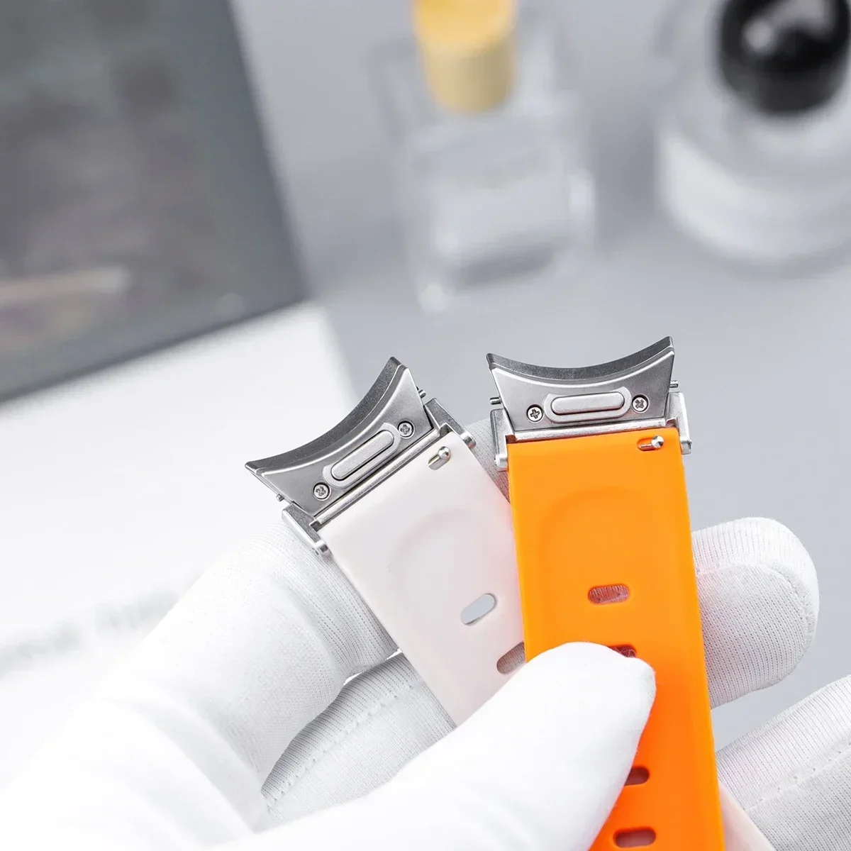 サムスンギャラクシーウォッチ用シリコンストラップ,クラシックウォッチ用アクセサリー,ギャラクシーウォッチ用,プレミアムなし,ソフトスポーツバンド6, 5, 4, 40mm, 44mm,5pro,45mm, 47mm 43mm