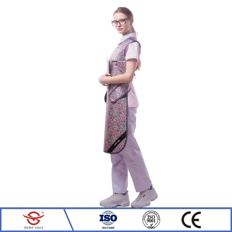 X-ray Gamma Ray Protective 0.35/0.5mmPb Sleeveless Lead Apron Radioactive Laboratory Nuclear Radiation Protection Lead Clothing