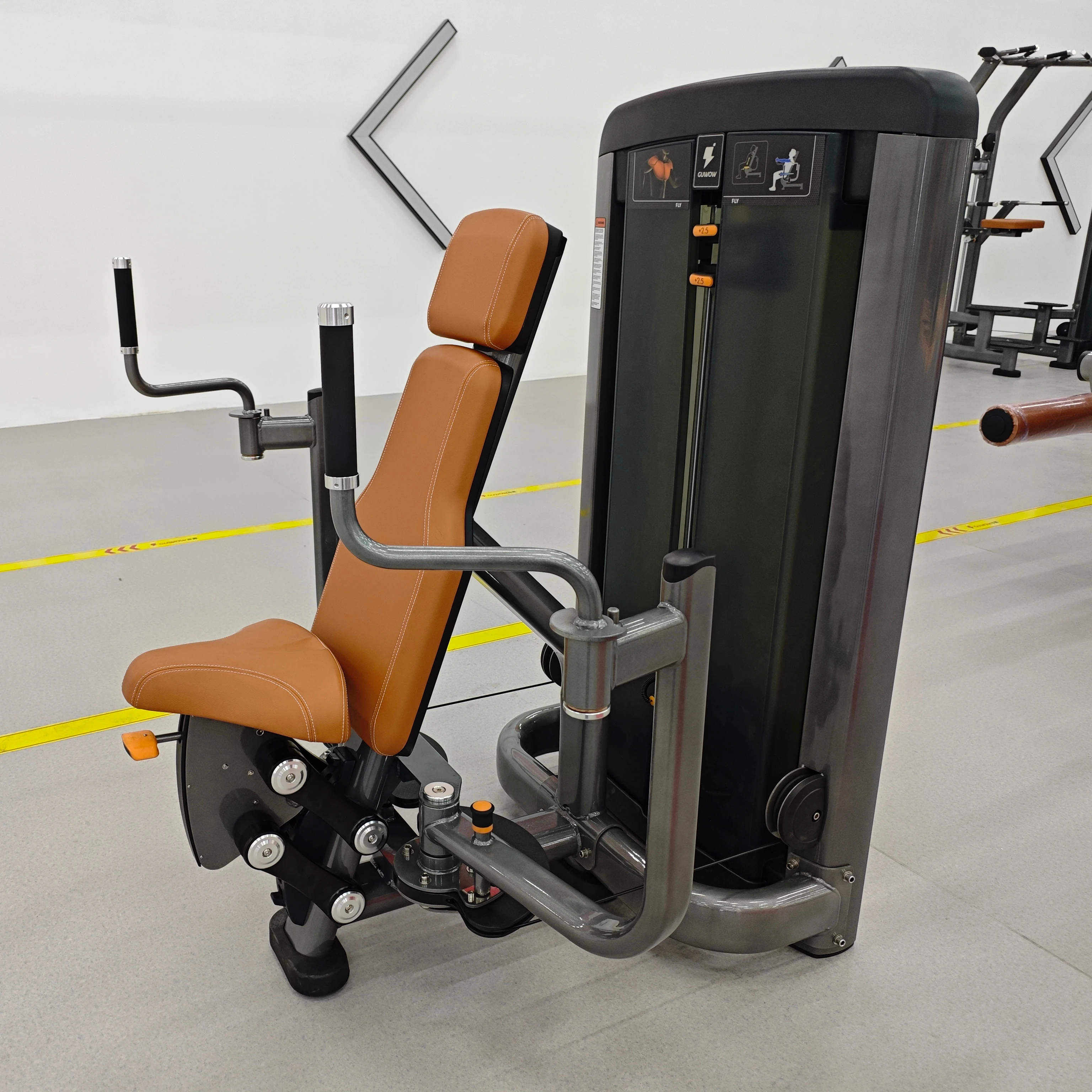 

High Quality Steel Commercial Gym Fitness Equipment Pec Fly Rear Delt Pin Loaded Back Chest Training Machine Strength Training