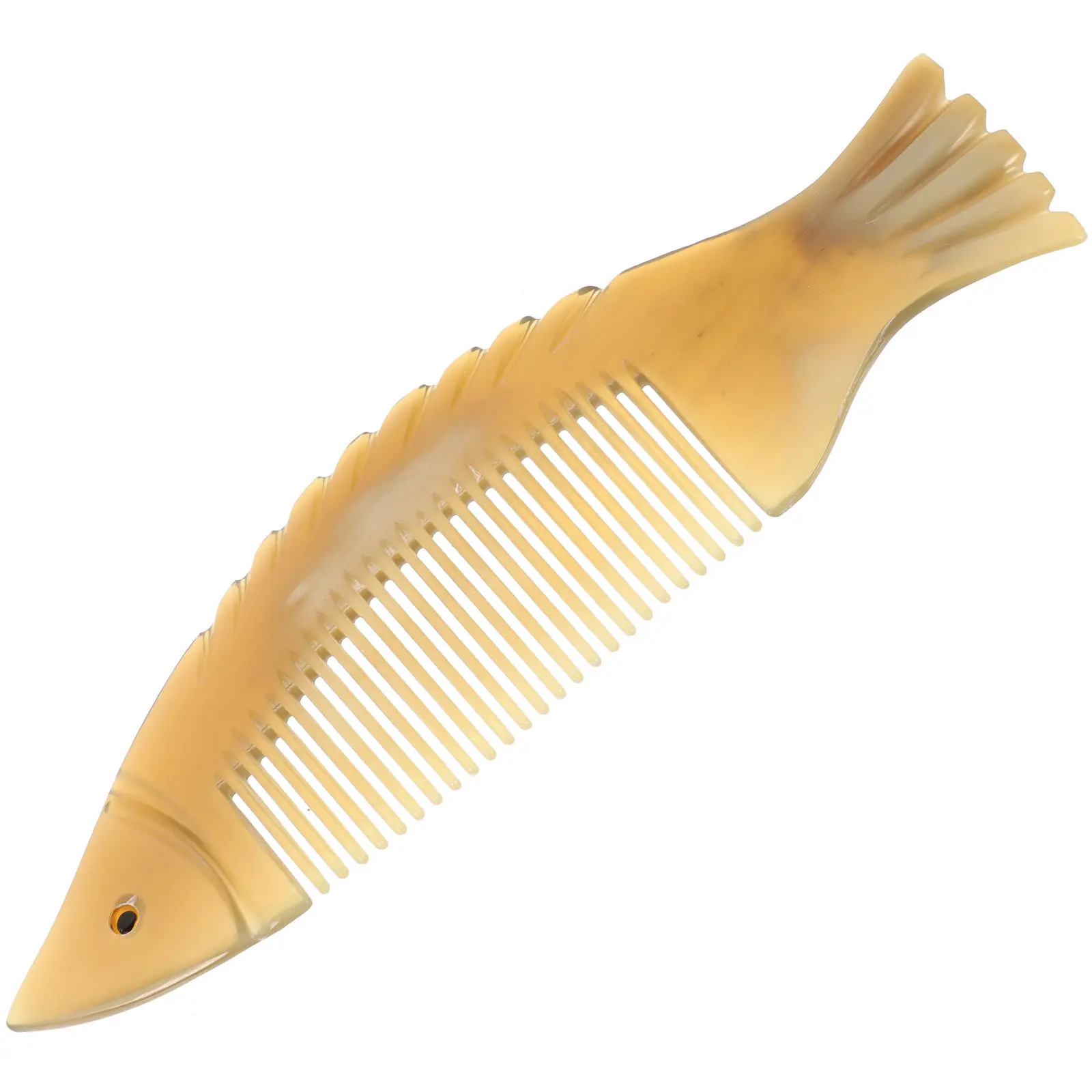 

1 шт. Изысканная расческа для волос в форме рыбы, антистатическая, для ежедневной укладки, портативная