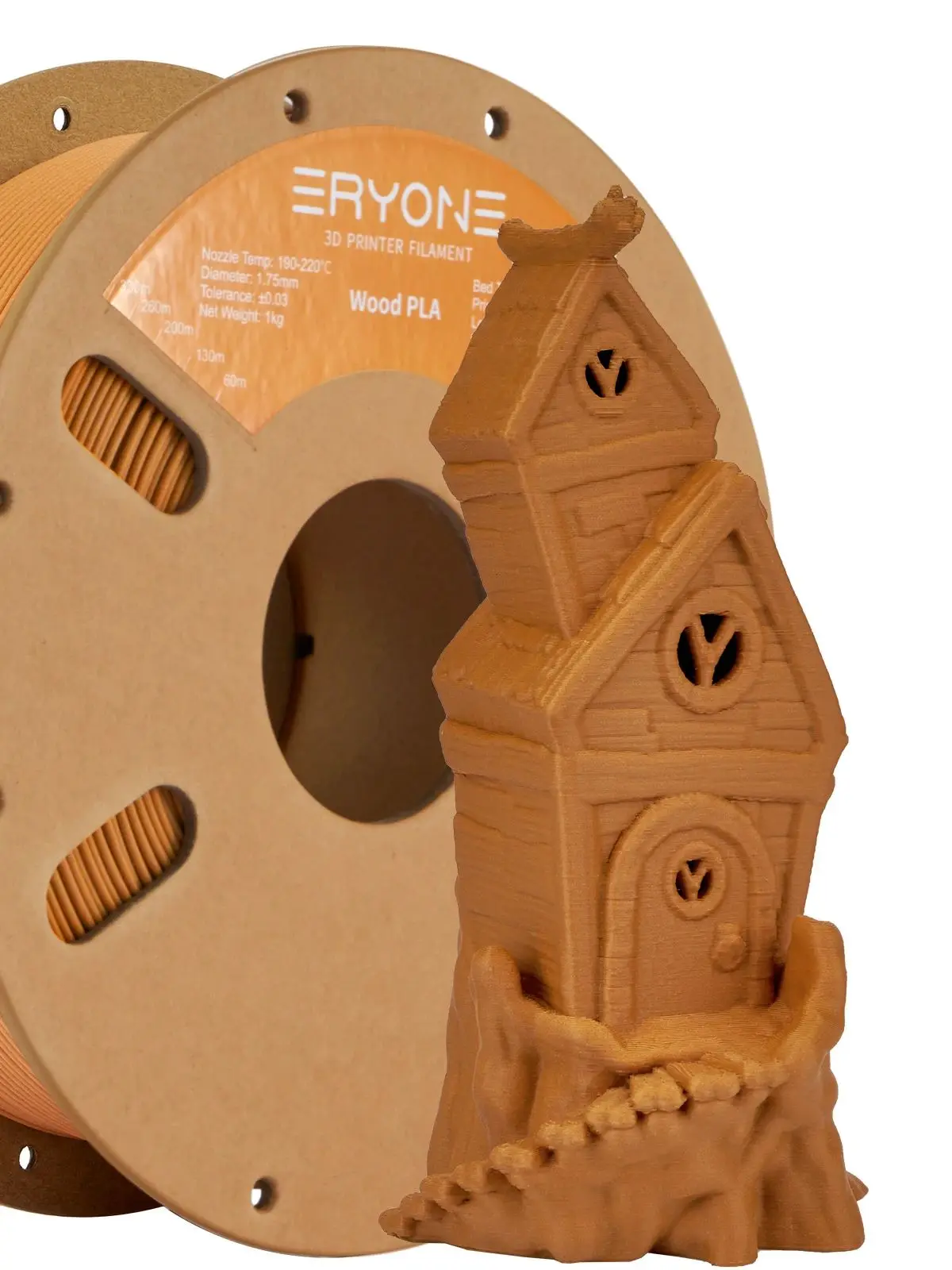 ERYONE 1kg/3KG/10KG Filament PLA do drukarek 3D, Filament PLA 1.75mm +/- 0.03mm, Filament PLA 1KG na szpuli kartonowej (2.2LBS) — zdjęcie produktu 7