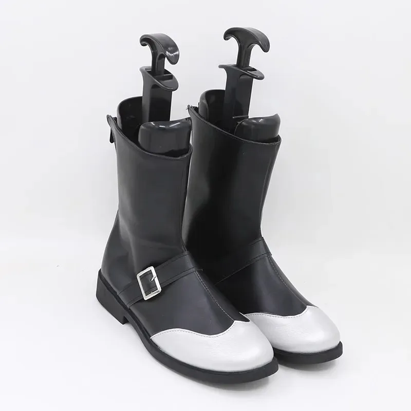 

2025 aaa Anime Yakuza Goro Majima Cosplay Boots Black Shoes Halloween Carnival Party Role Play Costume Props Women Men