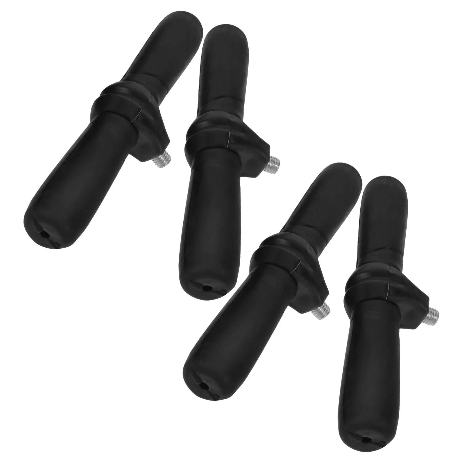 

4pcs Bicycle Pump Handle Plastic Sturdy Replacement For Bike Tire Inflator Tube Easy Install Reusable Non-Slip Grip Vintage