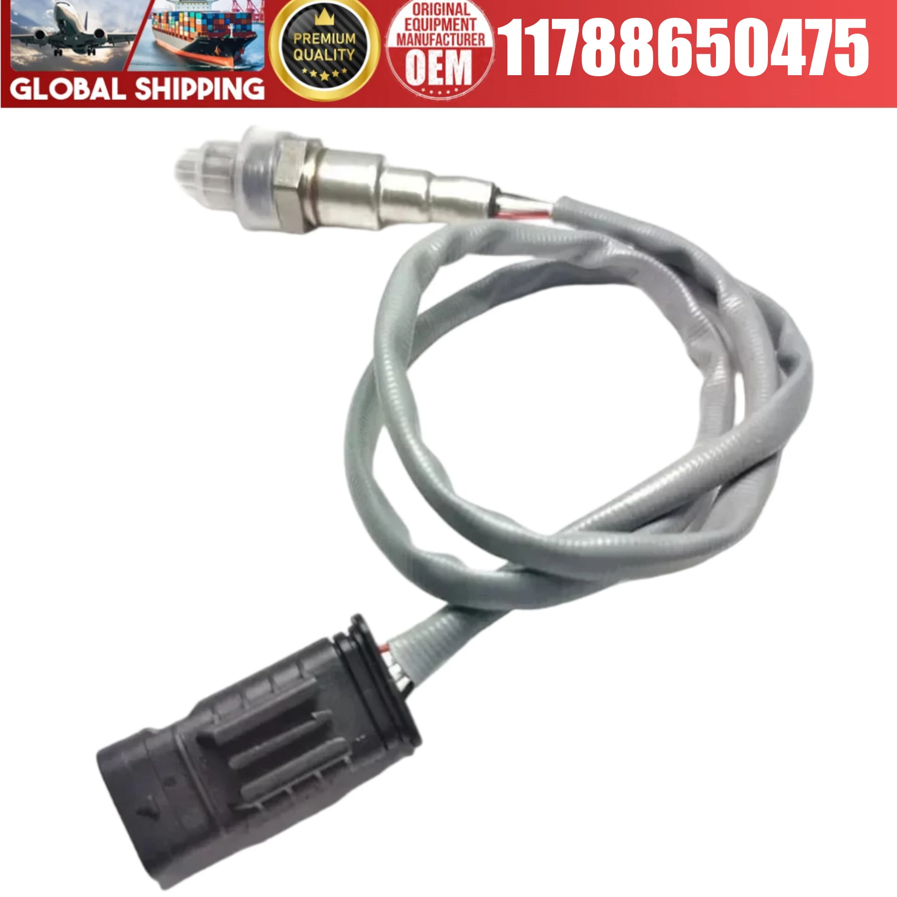 2pcs 11788650474 11788650475 front&rear O2 Oxygen Sensor For BMW 7 Series G12 750Li 4.0T 4.4T