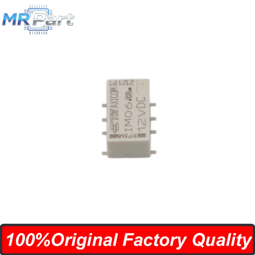 5pieces Original Factory IM06GR Signal Relay 12VDC 2A No Latch Two-group Converter SMD-8