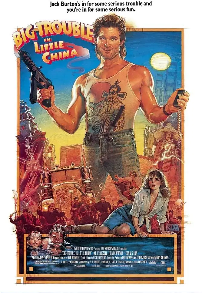 Big Trouble In Little China - Movie Poster (Regular Style)