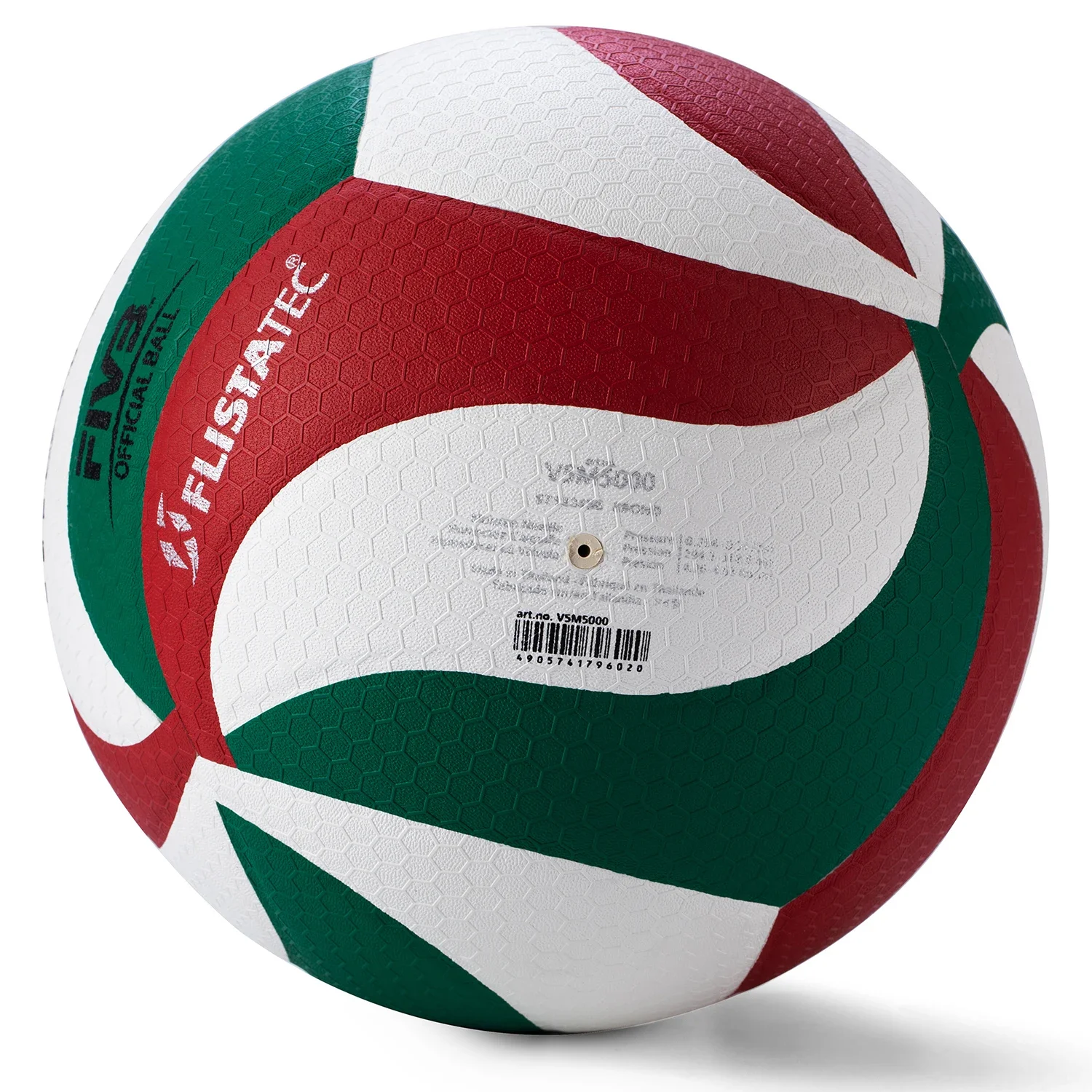 Original Molten V5M5000 Volleyball Standard Size 5 PU Ball for Students Adult and Teenager Competition Training Outdoor Indoor