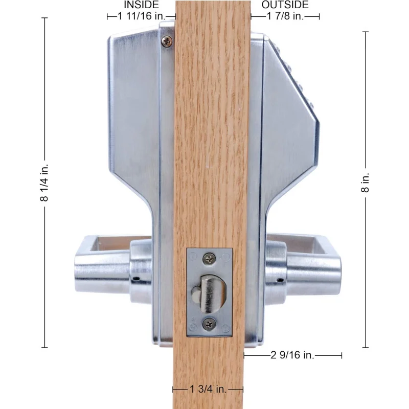アルヴァルム ロック - DL270026D トリロジー By T2 スタンドアロン デジタルロック DL2700/26D