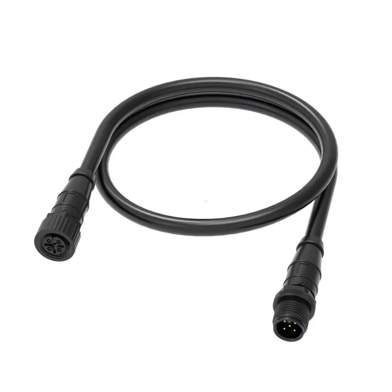 N-MEA 2000 waterproof M12 5-pin code connector L-type terminator L-type separator with male and female plugs DIN type
