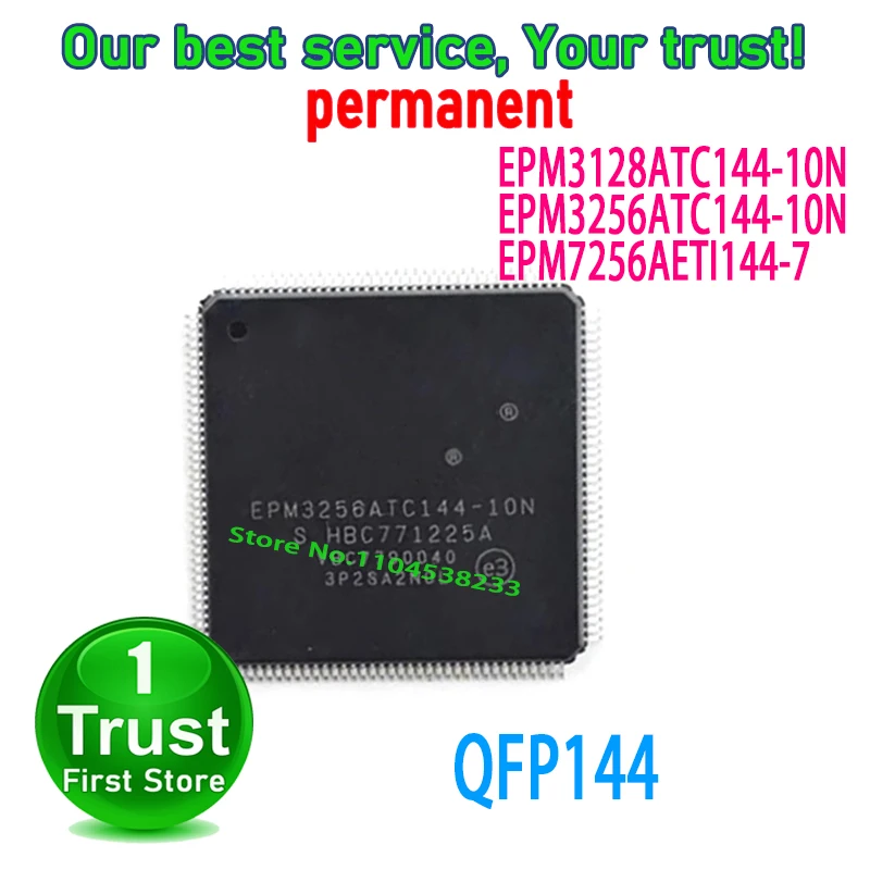 1PCS~5PCS/LOT EPM3128ATC144-10N EPM3256ATC144-10N EPM7256AETI144-7 QFP144 NEW and Original in Stock