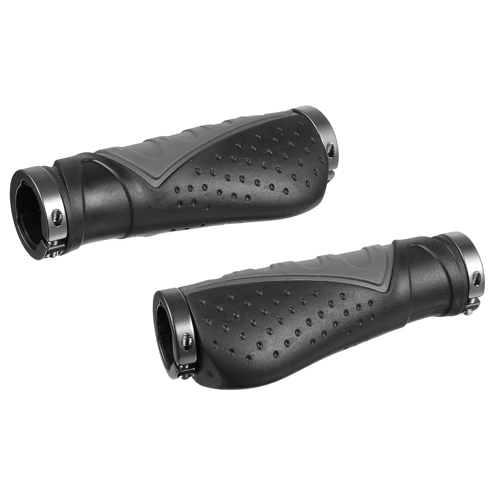 

1Pair Bike Handlebar Covers Anti-Skid Durable Aluminium Alloy Comfortable Easy Install for Mountain Folding Road Bike