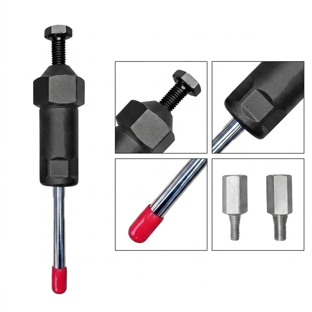 Portable Handy Grease Nozzle Cleaner Kit, Equipped With M8 Thread Adapters, Heavy‑Duty Unblocking Tool For Blocked Lubricant