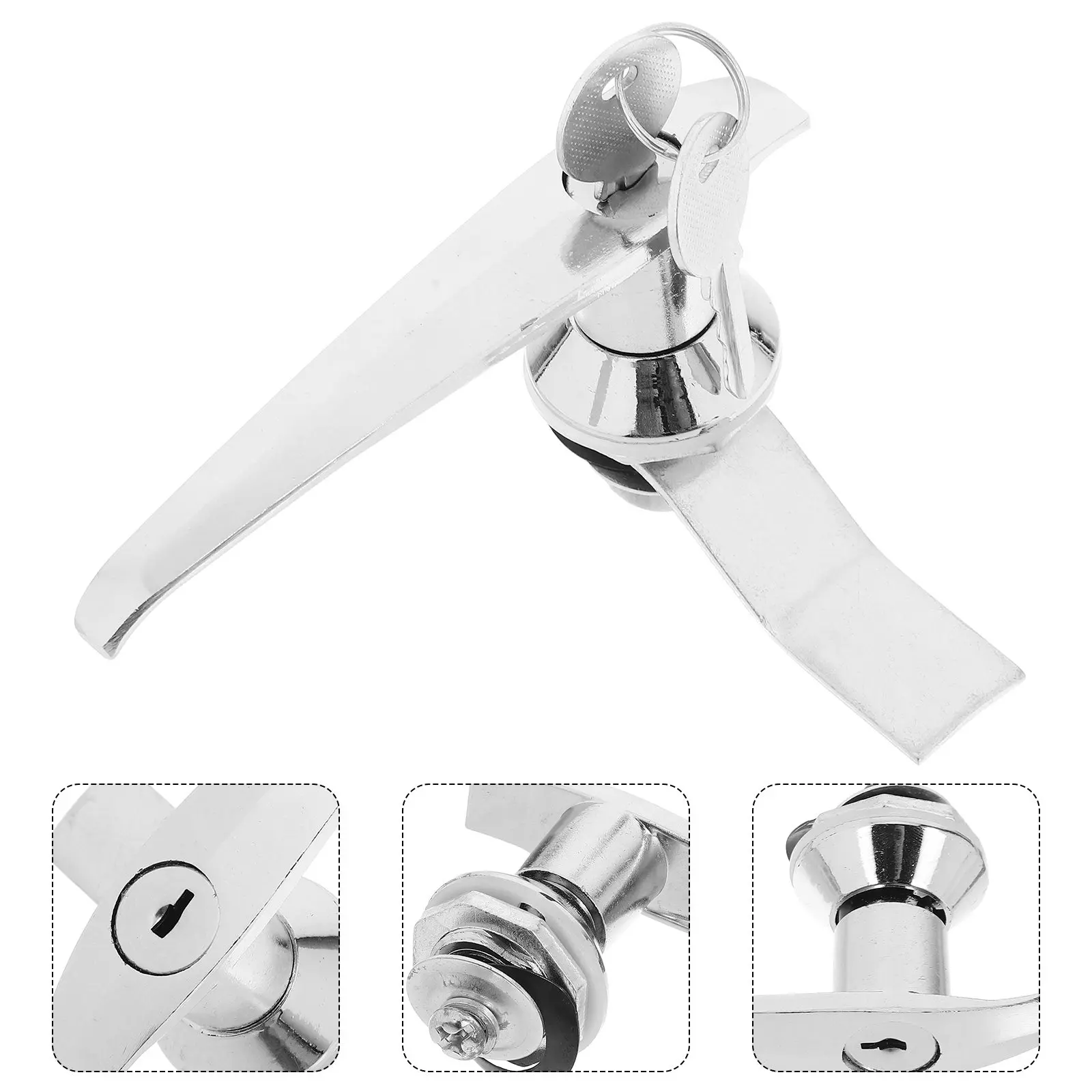 Cabinet Panel Latch Push Button Lock Electric Door Lock Replacement File Cabinet Security Cam Latch Mailbox Door Hardware