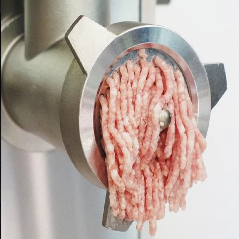 2025 جديد جودة عالية مفرمة اللحم الفولاذ المقاوم للصدأ مفرمة اللحم التجارية حقنة شرجية آلة متكاملة