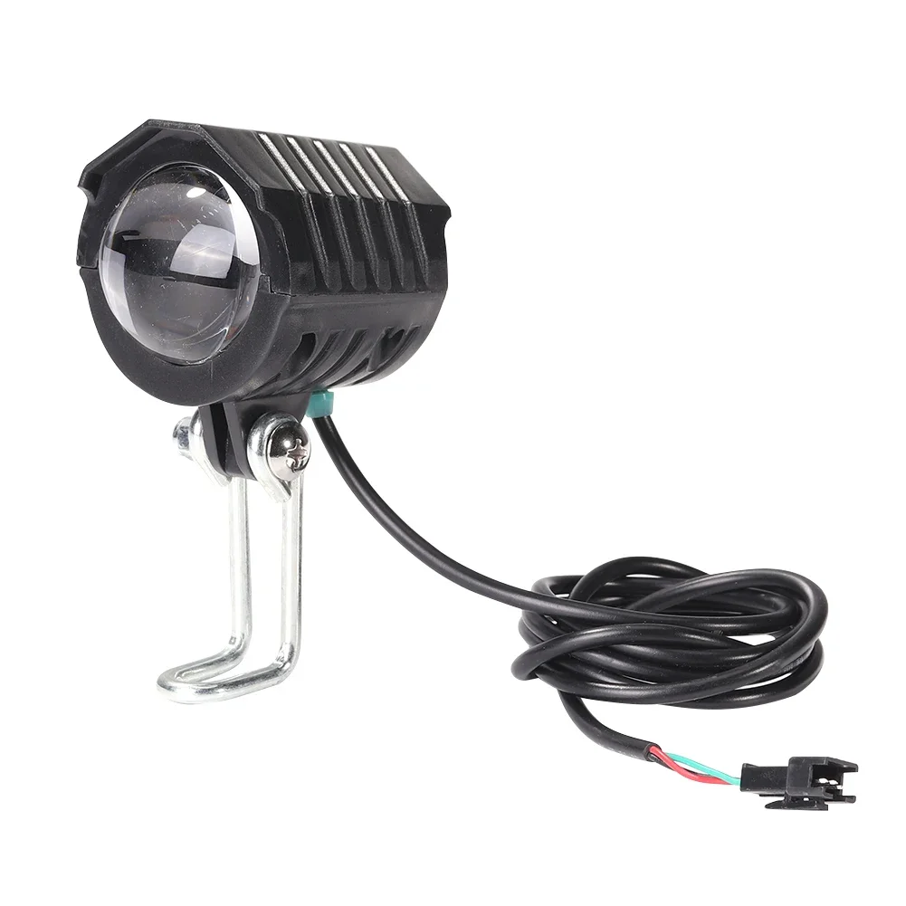 2 in 1 Scooter Horn Headlight Durable Waterproof Motorcycle Electric Bike Front Light Lamp Electric Scooters Accessories 48-80V