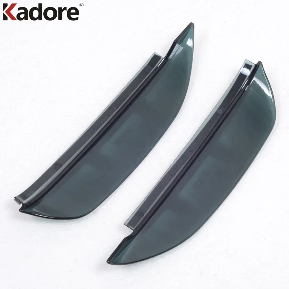 لنيسان X-TRAIL المارقة 2014-2020 ل مورانو 2015-2022 مرآة الرؤية الخلفية المطر قناع غطاء غطاء الكسوة اكسسوارات السيارات