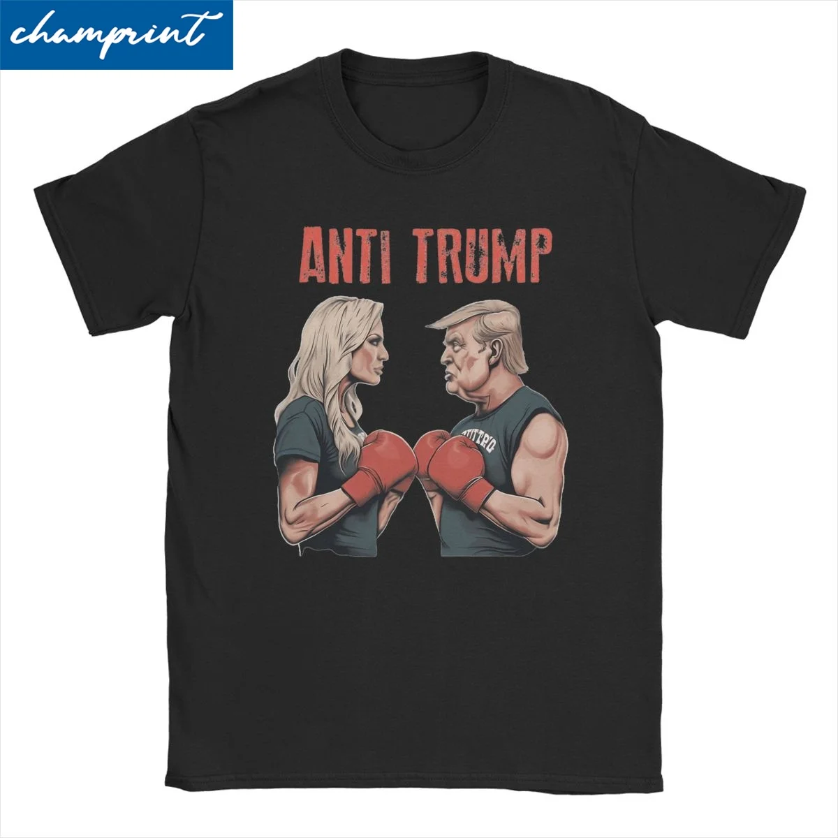 Stormy Daniels With Donald Trump T Shirt Men Women's Cotton Fashion for Male T-Shirts Tee Shirt Short Sleeve Tops Plus Size