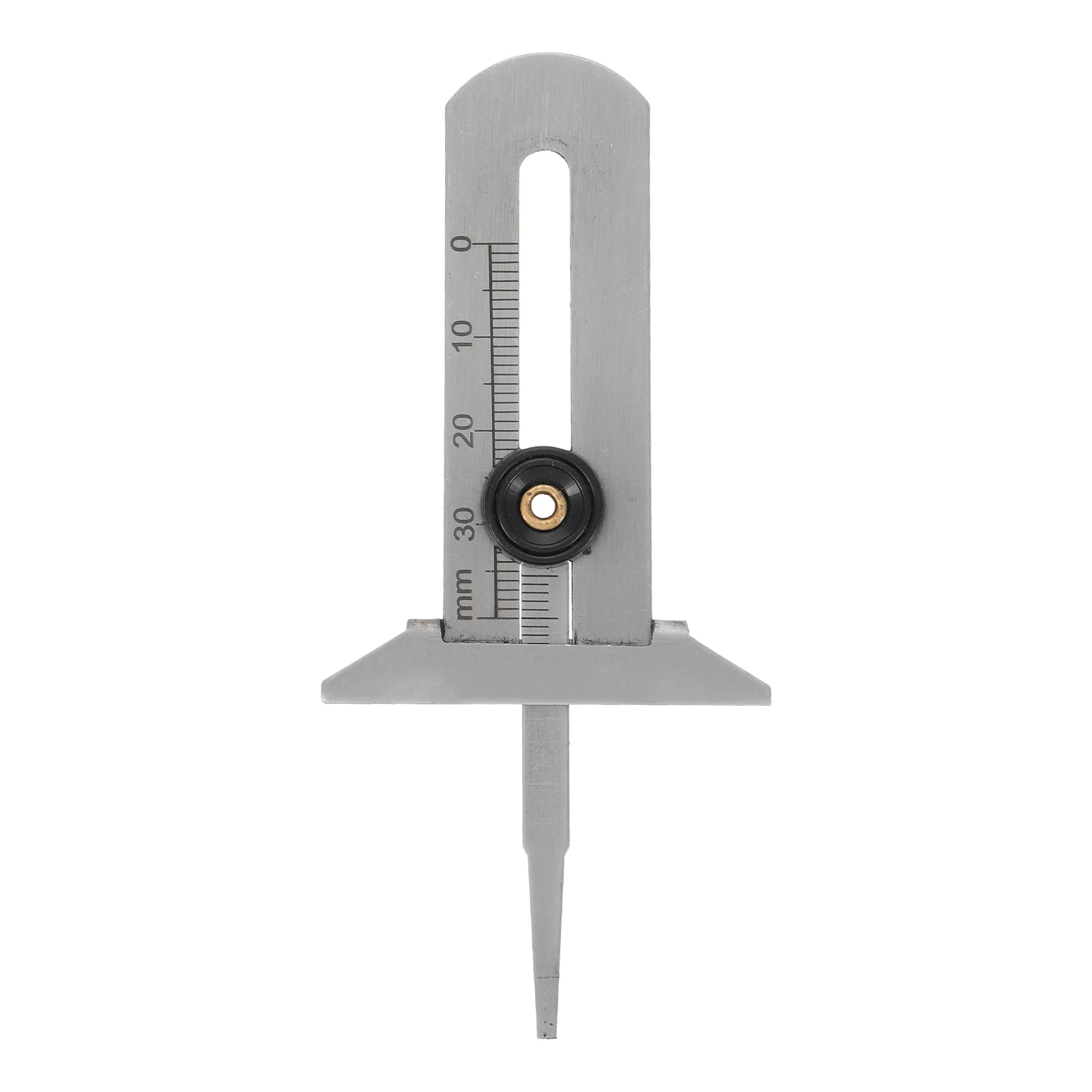 

Tire Tread Gauge 0 30mm Stainless Iron Vernier Scale for Car Tire Marker White Truck Safety Check Maintenance Tool