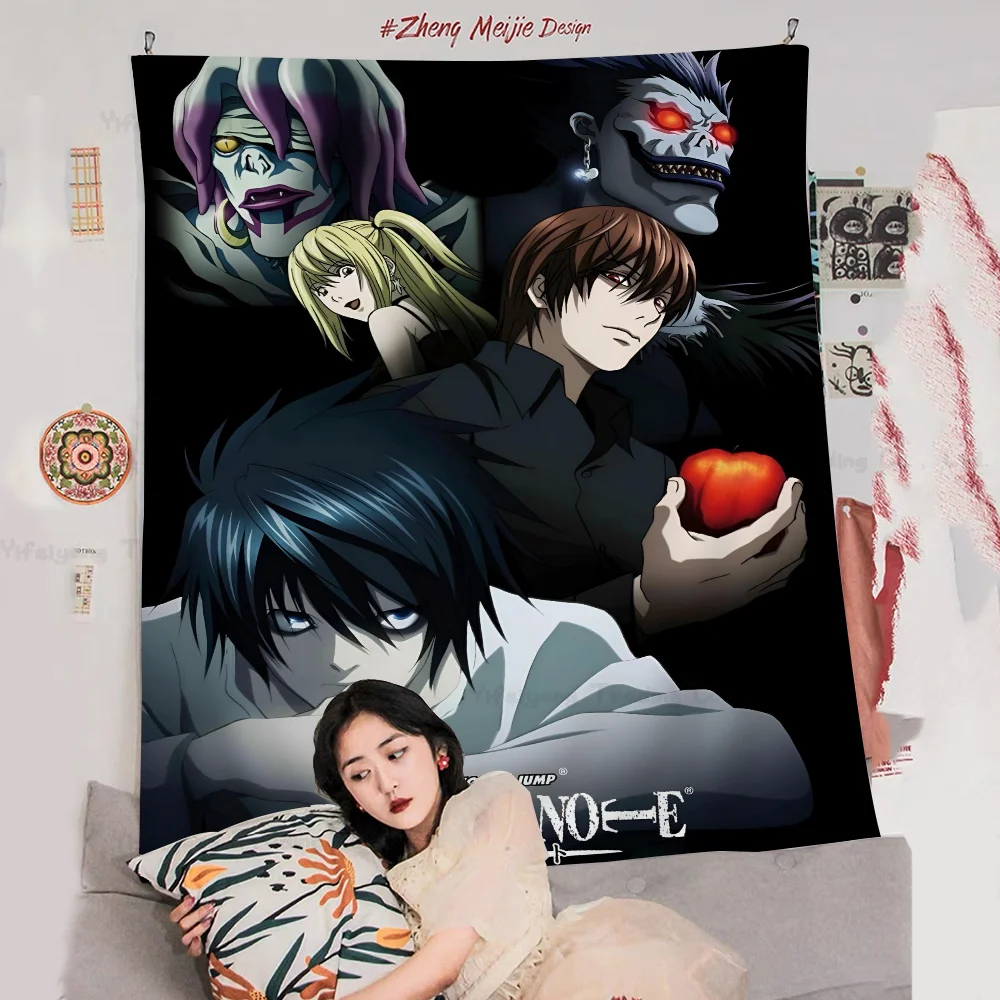 

Hot Anime Death Note Cartoon Tapestry Home Decoration Hippie Bohemian Decoration Divination Home Decor