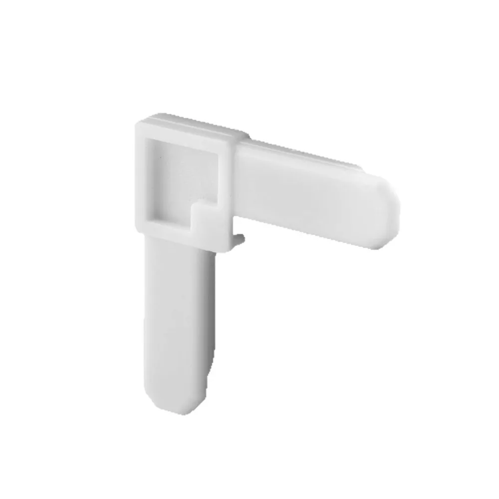 16pcs ABS Screen Frame Corner 90 Degree Angle Plastic Screen Door Corner White 5/16 in x 3/4 in Frame Corner Replacement