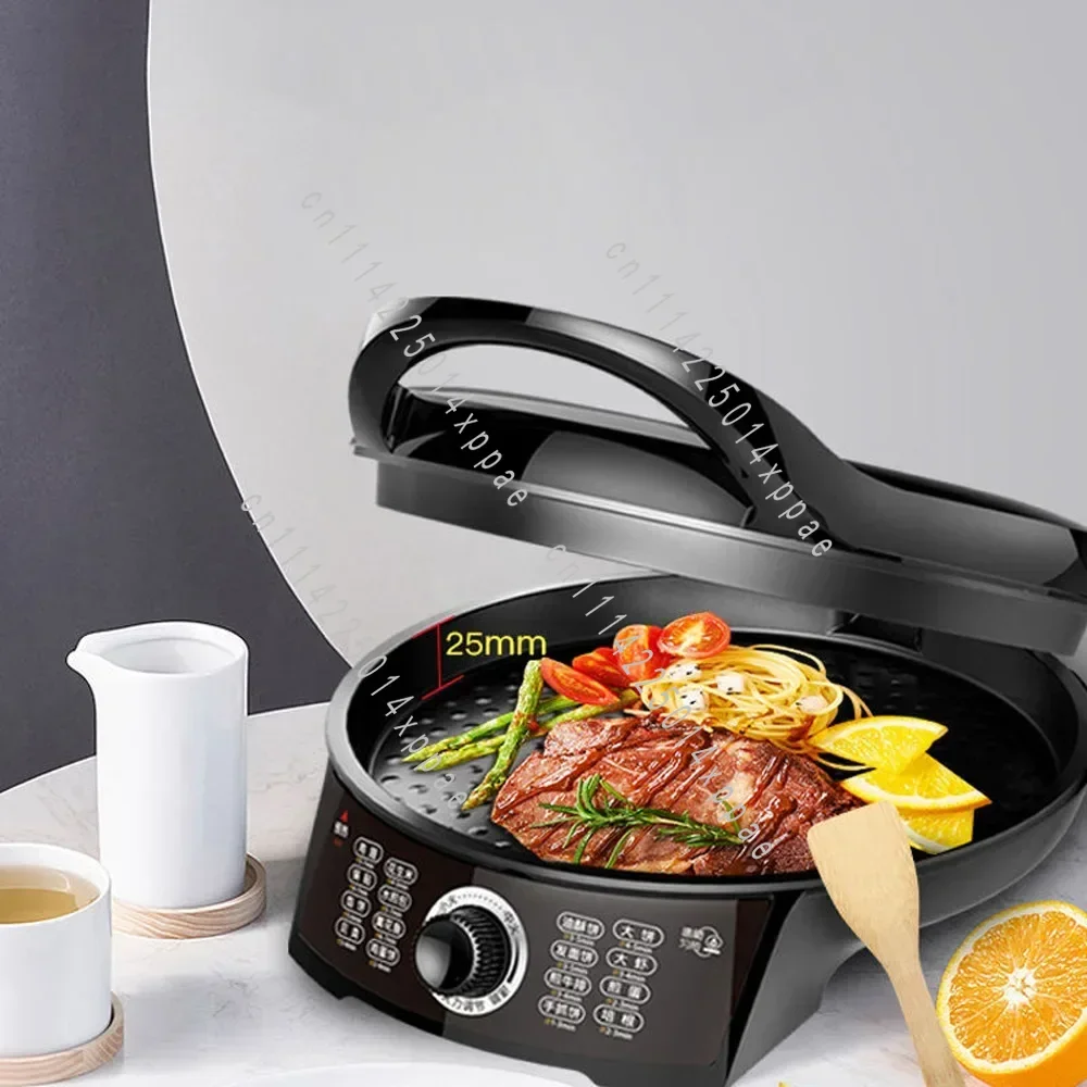 And Increasing Pancake Pan Electric Baking Pan Household Intelligent Double-Sided Heating Electric Cake File New Deepening