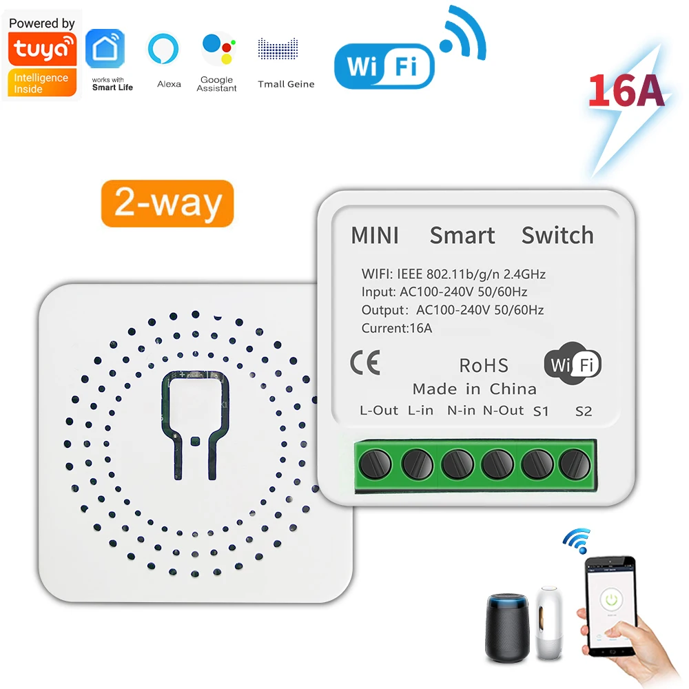Tuya Mini 16A Wifi …