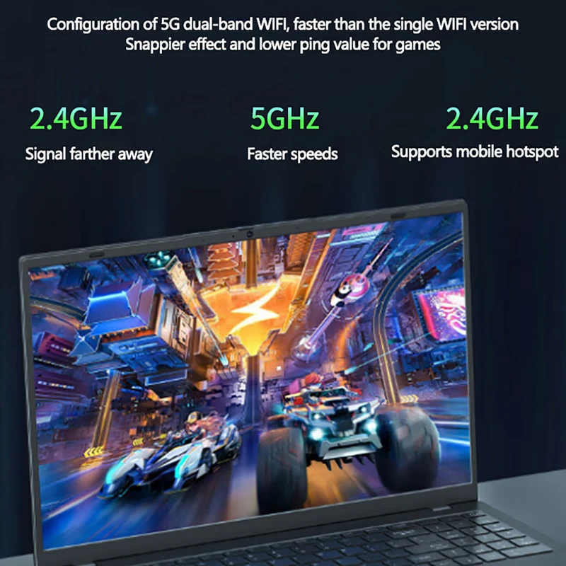 Laptop 15.6 Inch Intel Core i9-8950HK/9880H/10980H HD Camera 64GB RAM 4TB SSD Windows 11 Fingerprint Unlock Gaming Notebook