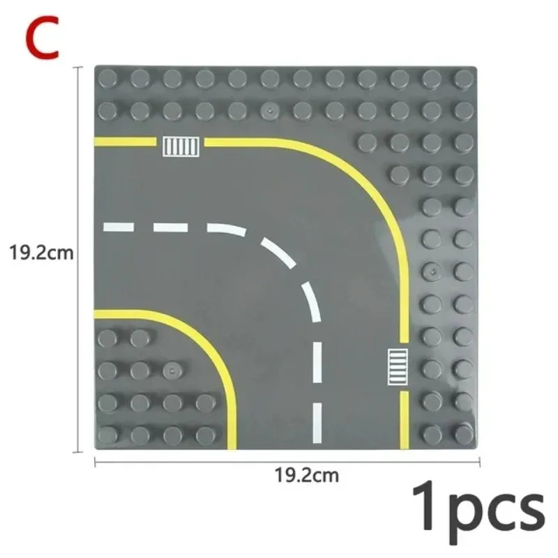 Duploes Big Size Baseplate 12x12 Dots Bricks Assembly Plates Large Particles Animal Classic Figures Building Blocks Kid Toys