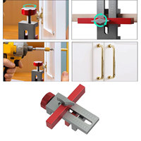 Cabinet Door Installation Positioner Jig Clamp Aluminium Alloy Adjustable Installation Cabinets Frame Mounting Support Jig