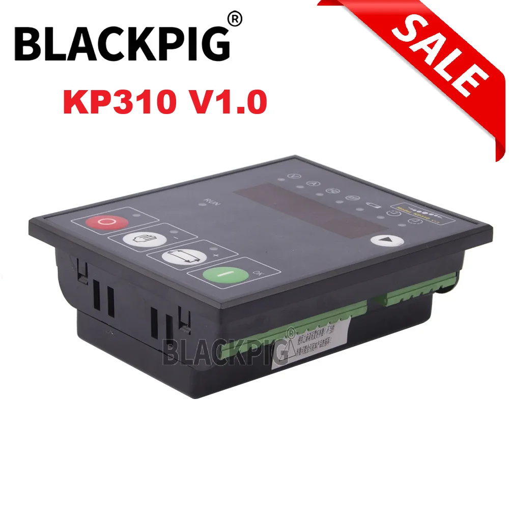 KP310 V1.0 Controller For Kipor Generator Remote Start Stop Control Module LED Digit Display Four Protection Panel KP310 DC8-16V