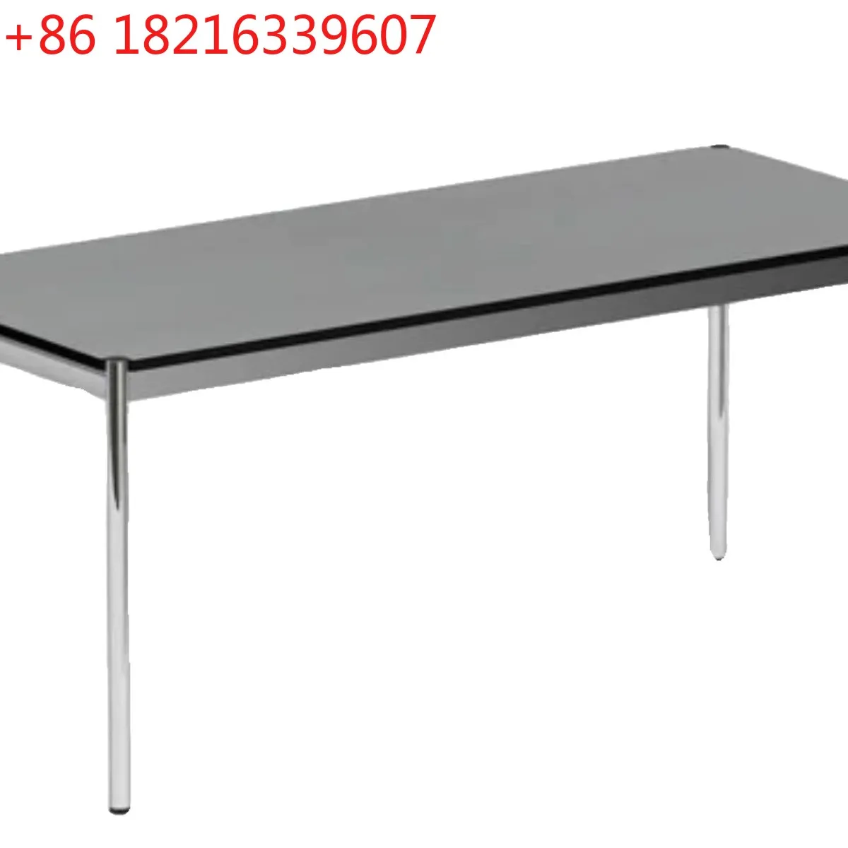 YAO medieval computer stainless steel table legs rectangular meeting minimalist table writing table
