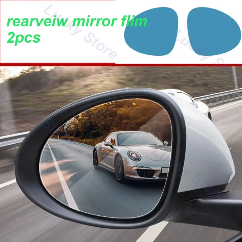 ملصق فيلم للرؤية الخلفية للسيارة مقاوم للمطر ، غطاء شفاف مضاد للضباب ، واقي خارجي ، ملحقات مرآة BYD Seagull EV #3