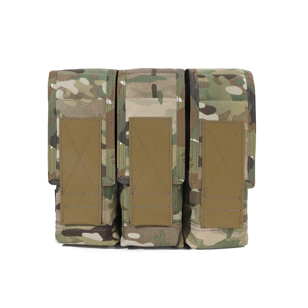 Emersongear 762 Triple Magazine Pouch 7.62 Mag Bag Panel Hunting Hiking Training Combat Sport Nylon view 3