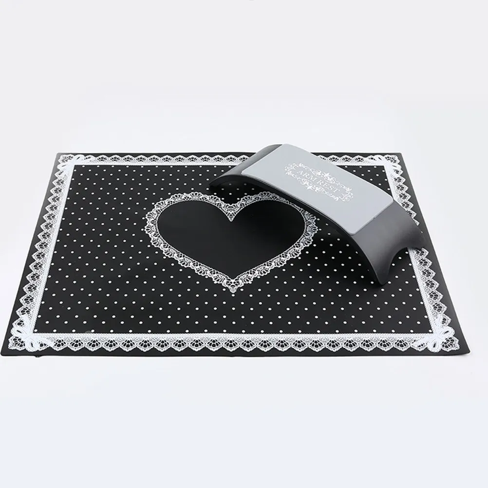 

1 шт. силиконовая подушка для рук высокой плотности для маникюра в салоне красоты, комфортная, приятная для кожи, складная, моющаяся, портативная