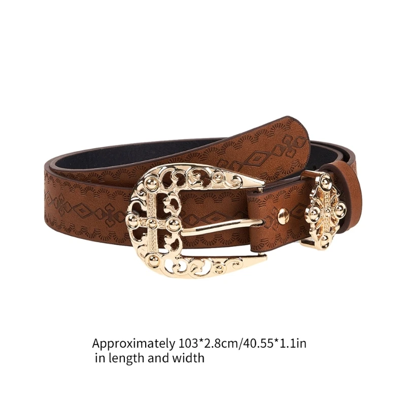 Medieval Teens Waist Belt Adjustable Buckle Waist Straps for Dress Shirt image 6