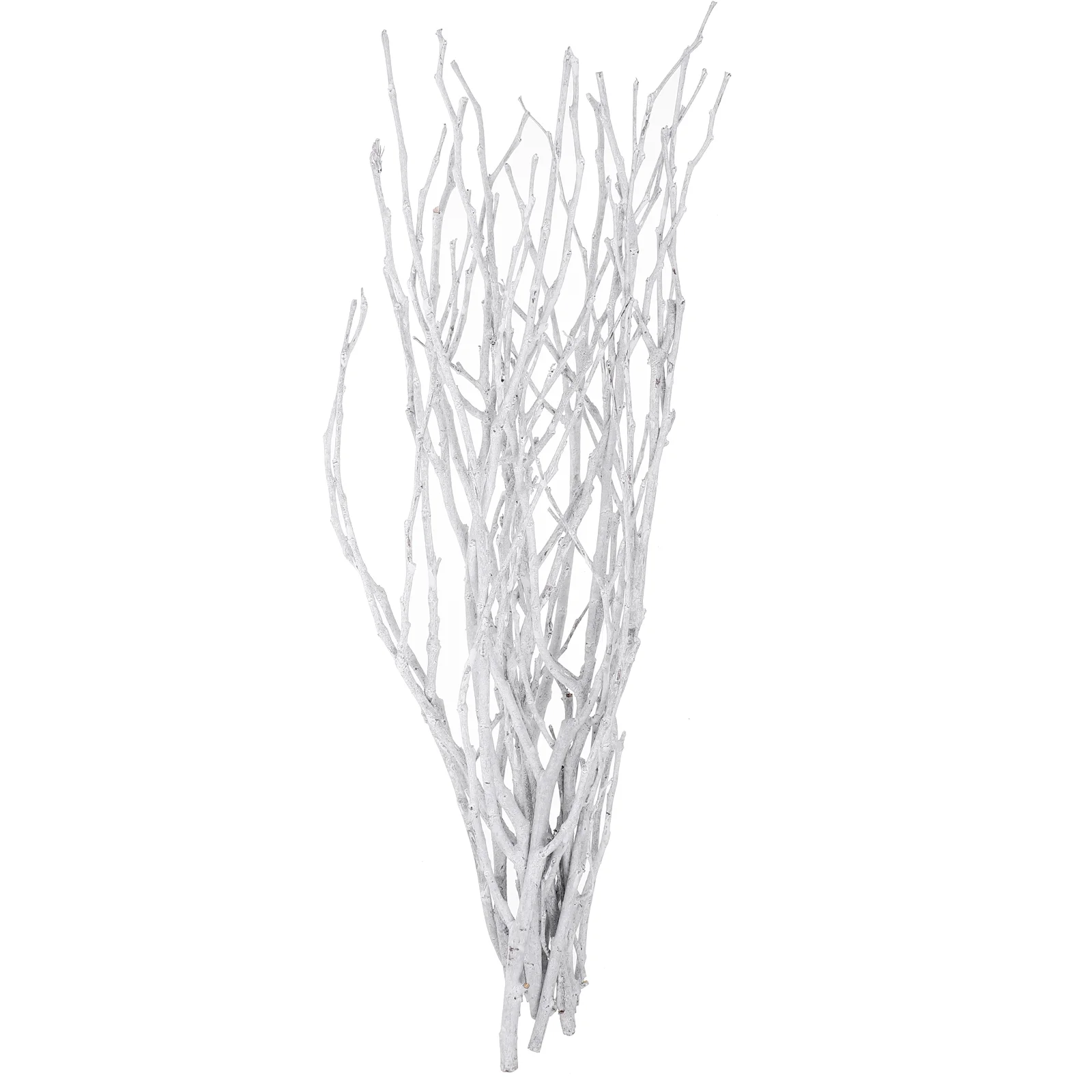 50 Cm Dried Twigs White Vases for Centerpieces Crafts Wood Fillers Decorative Sticks Tall Stems