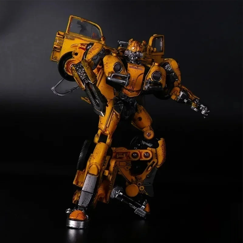 21 cm Bumblebee Ys03s Model Figuur Transformerende Bumblebee Kever Battle Schade Transformers Herpainted Versie Robot Geschenken