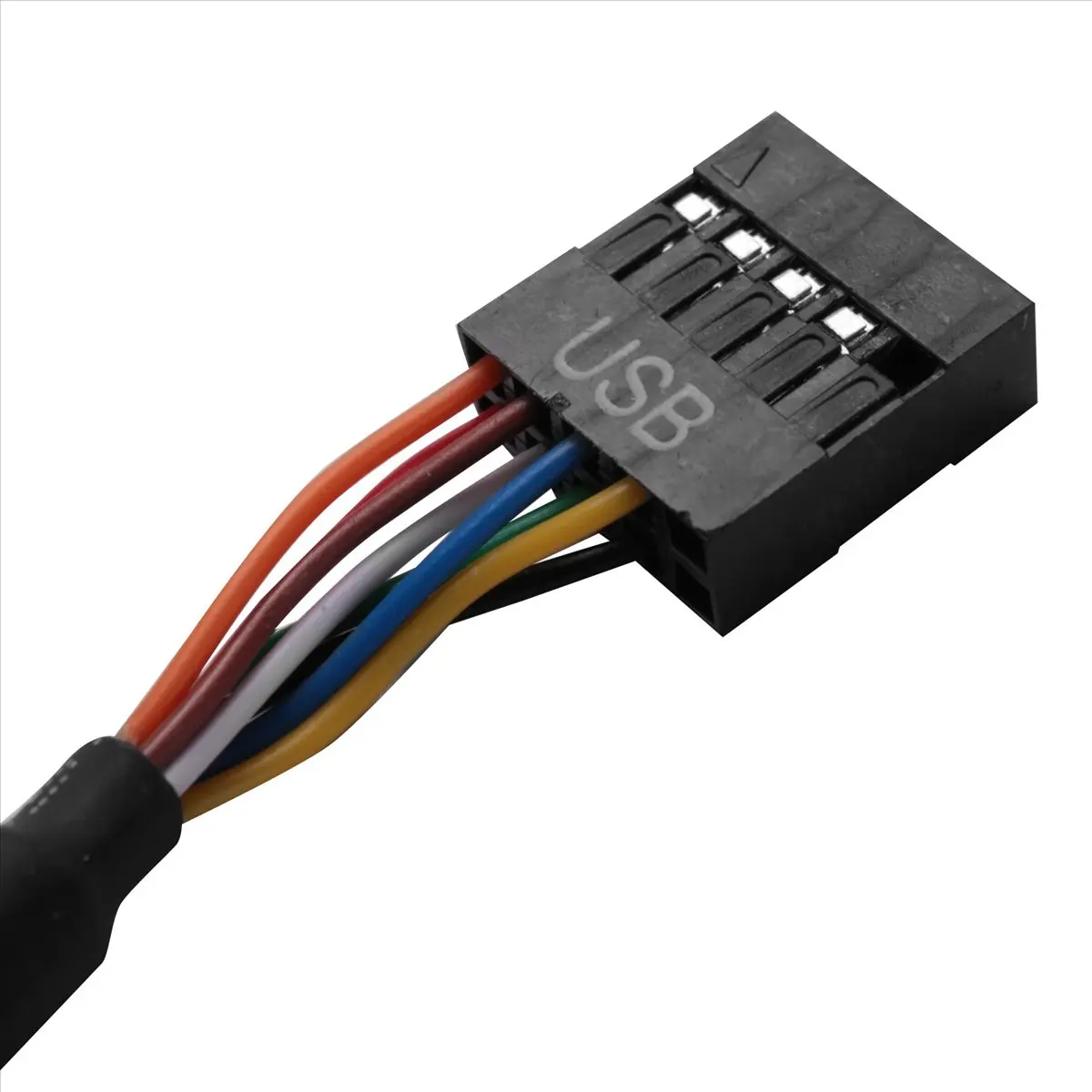 

Кабель-адаптер USB 3.0 на USB 2.0, 6 шт., 19-контактный USB 3.0 (штекер) на 9-контактный USB 2.0 (гнездо) для материнской платы