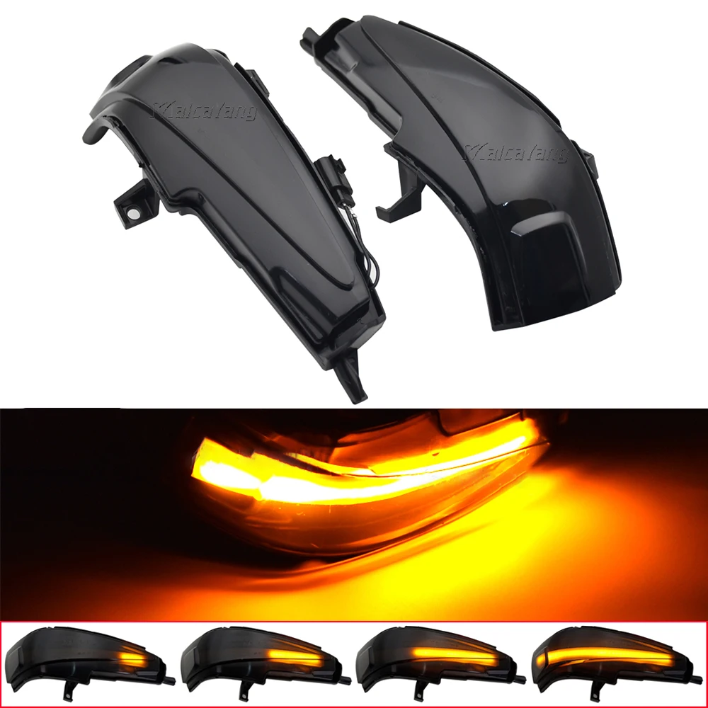 2PCS Dynamic Turn Signal Light LED Blinker Side Mirror Lamp Indicator For Honda Civic Mk8 2 4 Doors FD1 FD2 FD3 FD4 FD5 FD6 FD7