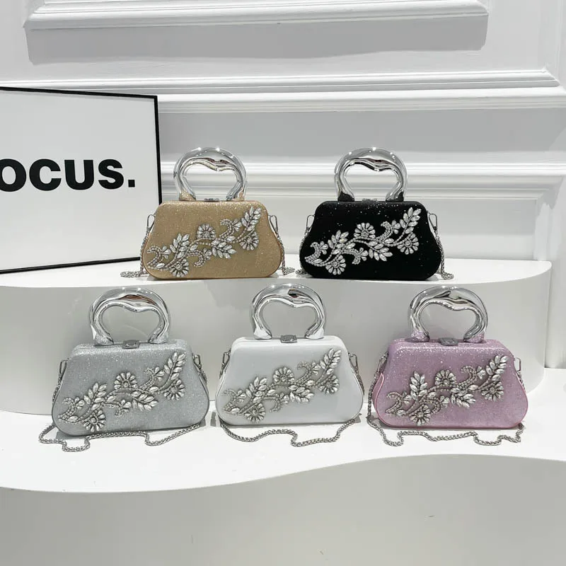 

Нишевая сумка-тоут с цепочкой 2024, минималистичная женская сумка через плечо, универсальная сумка через плечо, сумка-слинг «день-ночь», текстурированный верх