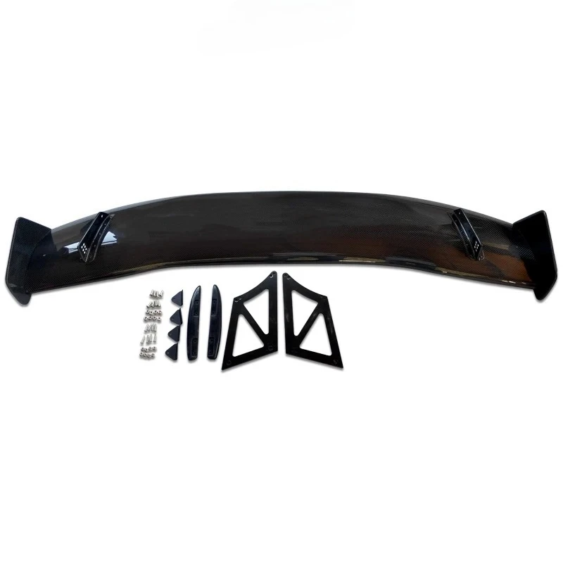 CARBON FIBER VOLTE X TYPE-2 STYLE GT WING  (WING LENGTH 1600MM,SIDE MOUNT PUR TRUNK BASE) for HONDA 18- FK8 TYPE-R