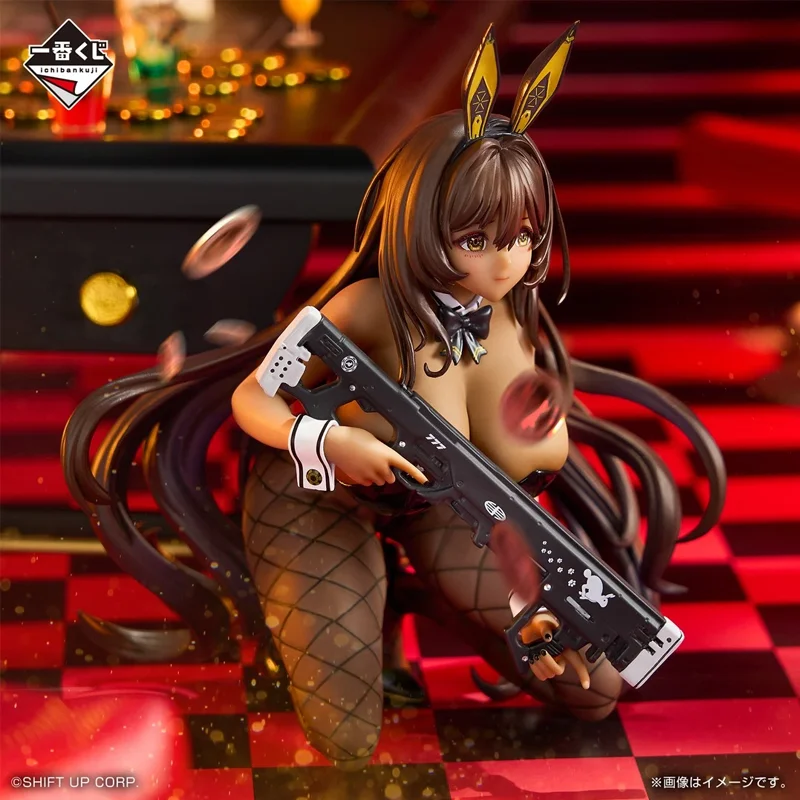 

In Stock Original BANDAI Ichiban Goddess of Victory NIKKE CHAPTER 5 B Prize Noir Anime Figure Action Model Collectible Toys