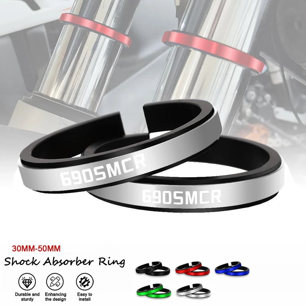 

FOR 690SMCR 690 SMC-R 2005-2018 Motorcycle Shock Absorber Auxiliary Adjustment Ring Accessories Suspensions Apply 30MM-50MM