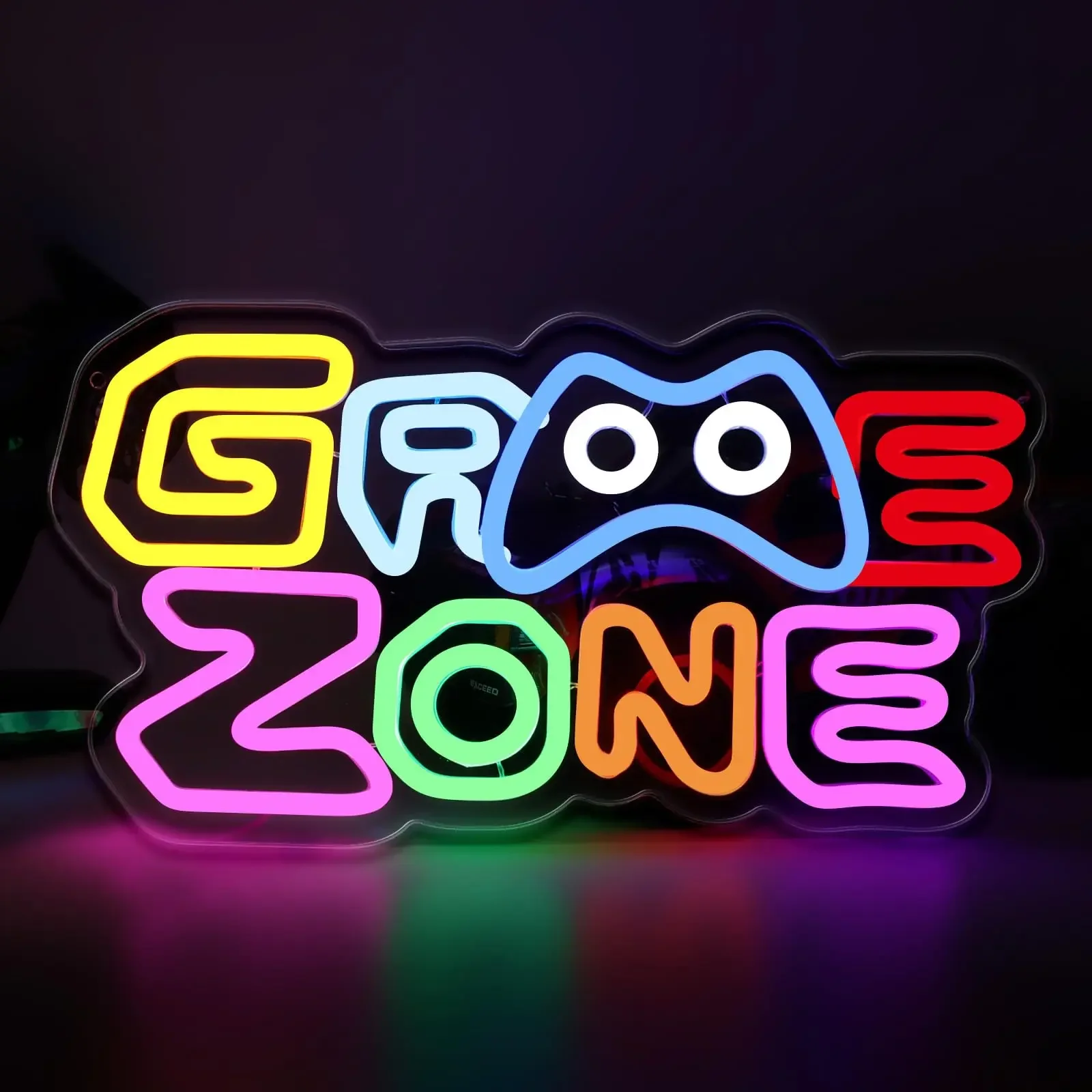 Game Zone Neon Led Sign for Wall Decor Game Neon Lights Signs with USB Powered for Game Room Bedroom Gifts Gamer