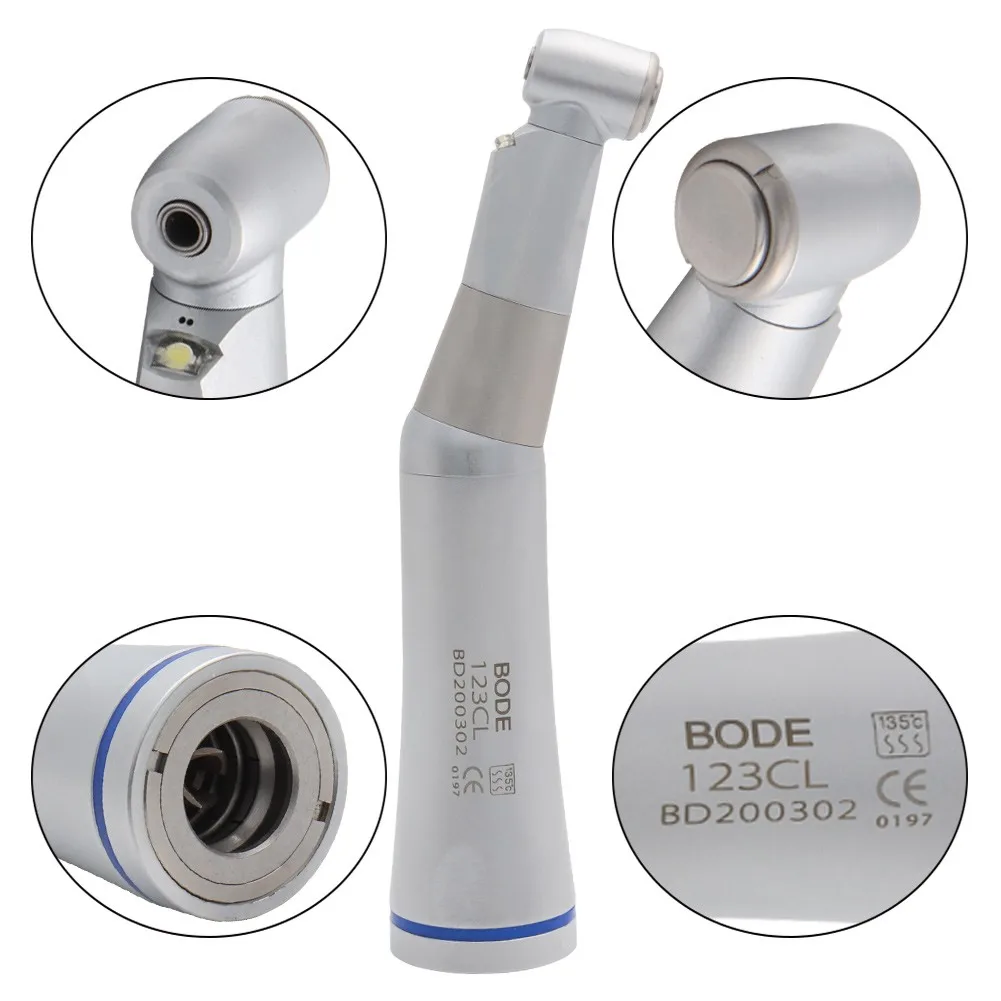 

Dental Inner LED Contra Angle Handpiece Low Speed Handpiece Internal Spray Self-powered Air Turbine Rotor Shaft